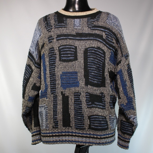 Vintage 8s Hugo Boss Coogiesque Sweater 
